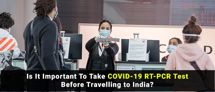 rt pcr for us travel from india